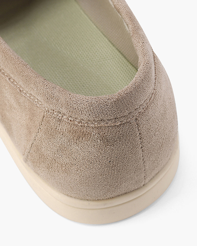 Suede loafer